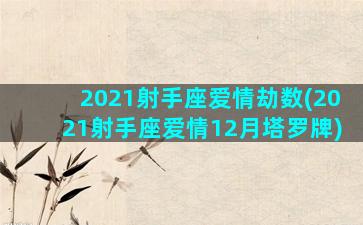 2021射手座爱情劫数(2021射手座爱情12月塔罗牌)