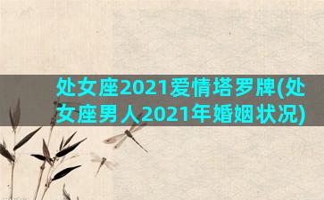 处女座2021爱情塔罗牌(处女座男人2021年婚姻状况)