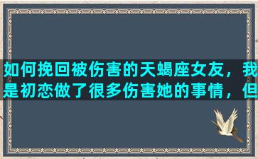 如何挽回被伤害的天蝎座女友，我是初恋做了很多伤害她的事情，但我还爱着她