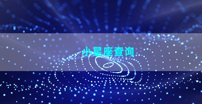 小星座查询