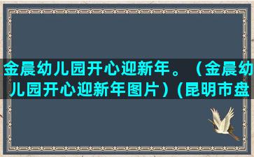 金晨幼儿园开心迎新年。（金晨幼儿园开心迎新年图片）(昆明市盘龙区金晨幼儿园)